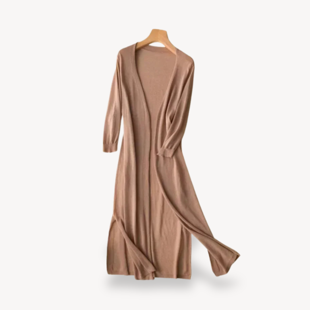 Women's Long Knit Duster Cardigan