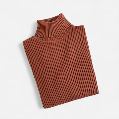 Cassy | Women’s Turtleneck Sweater | Knitted