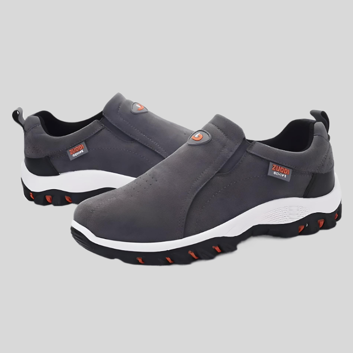 Carl | Low-Cut Slip-On Shoes with Logo & Tag Detail