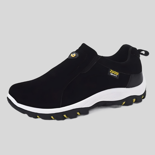 Carl | Low-Cut Slip-On Shoes with Logo & Tag Detail