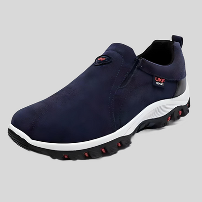 Carl | Low-Cut Slip-On Shoes with Logo & Tag Detail