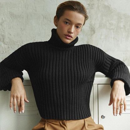CarlinesShirt | Women's Classic Turtleneck Sweater