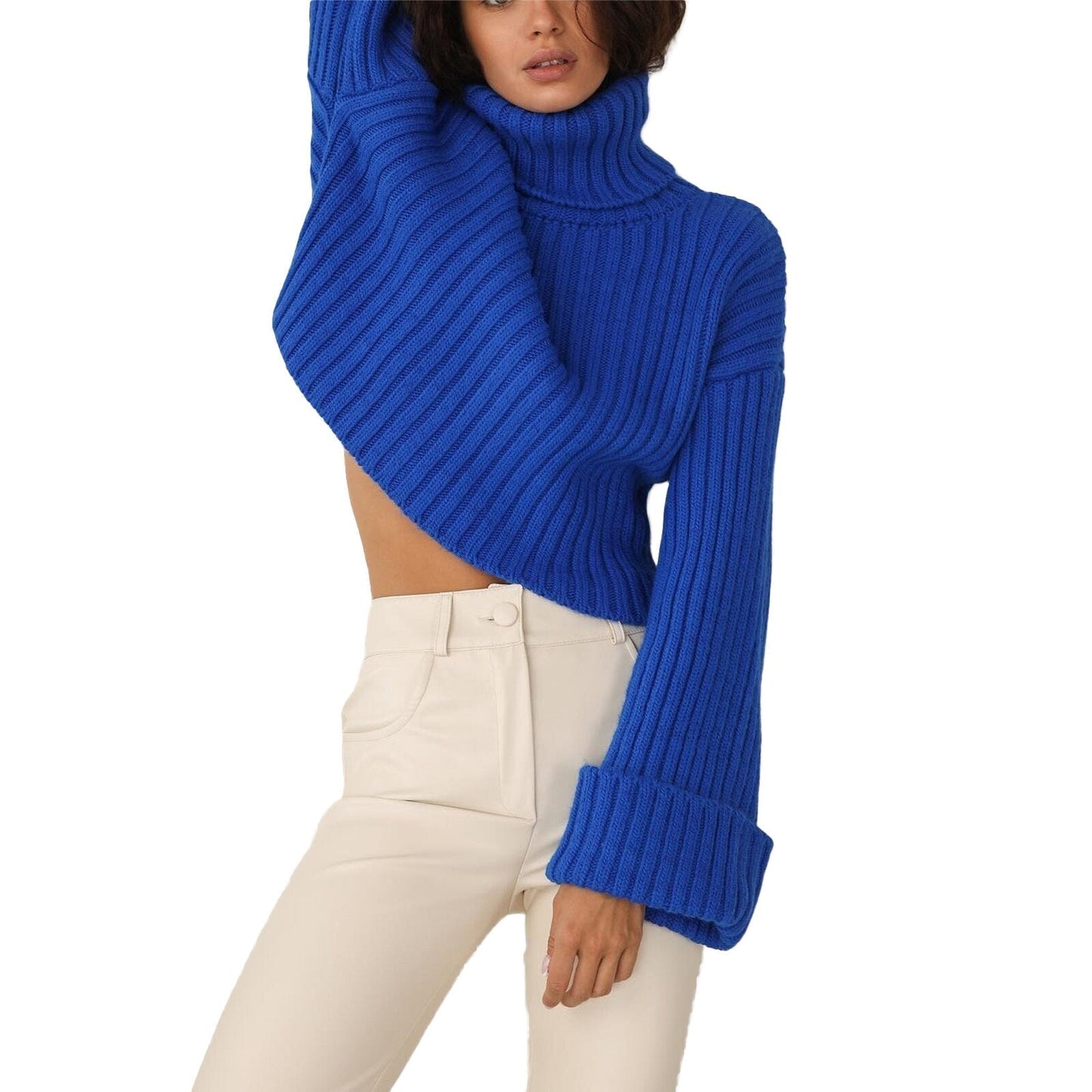 CarlinesShirt | Women's Classic Turtleneck Sweater