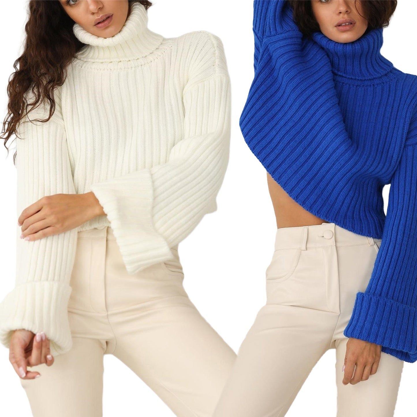 CarlinesShirt | Women's Classic Turtleneck Sweater