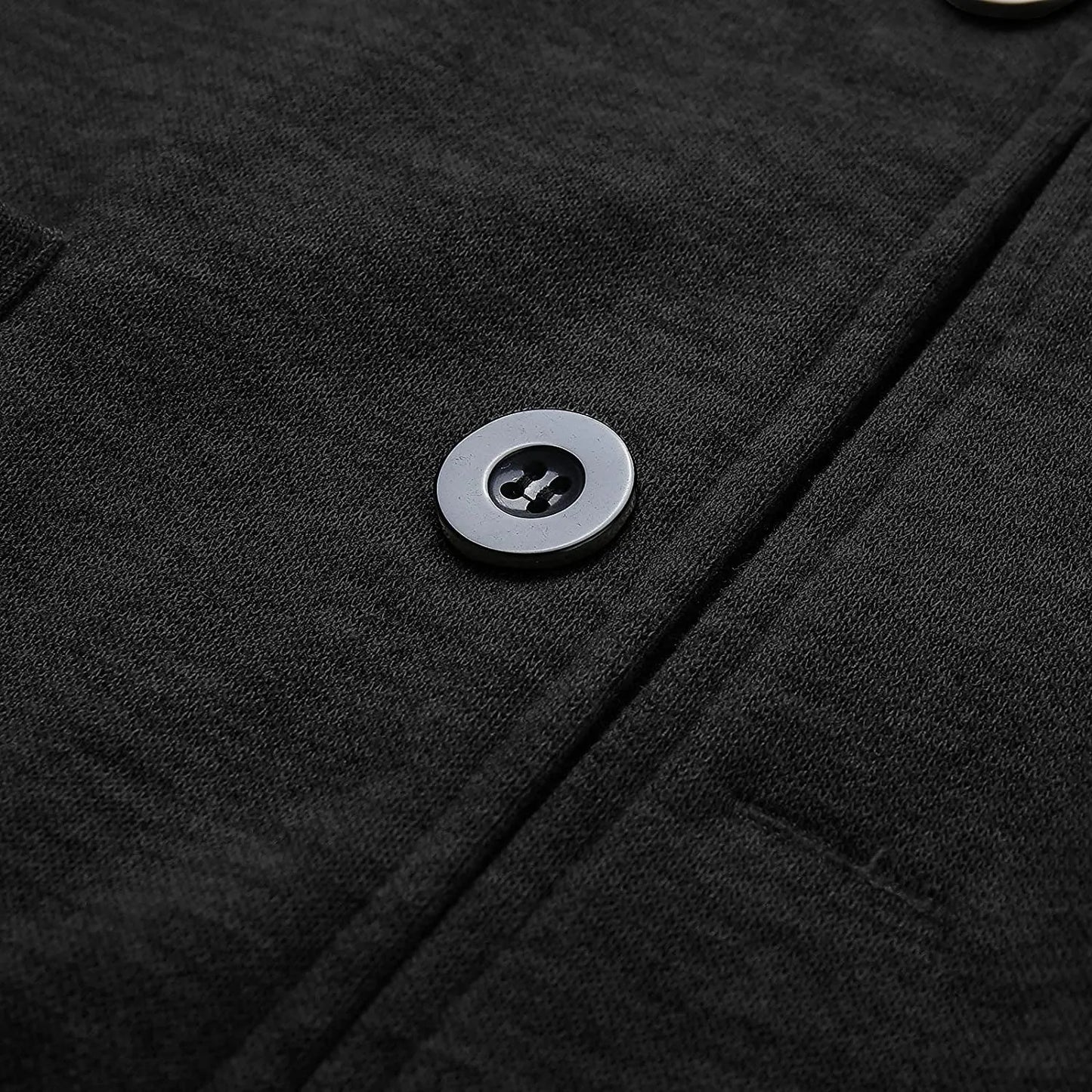 Men’s Ribbed Trim Zip Up Cardigan Jacket