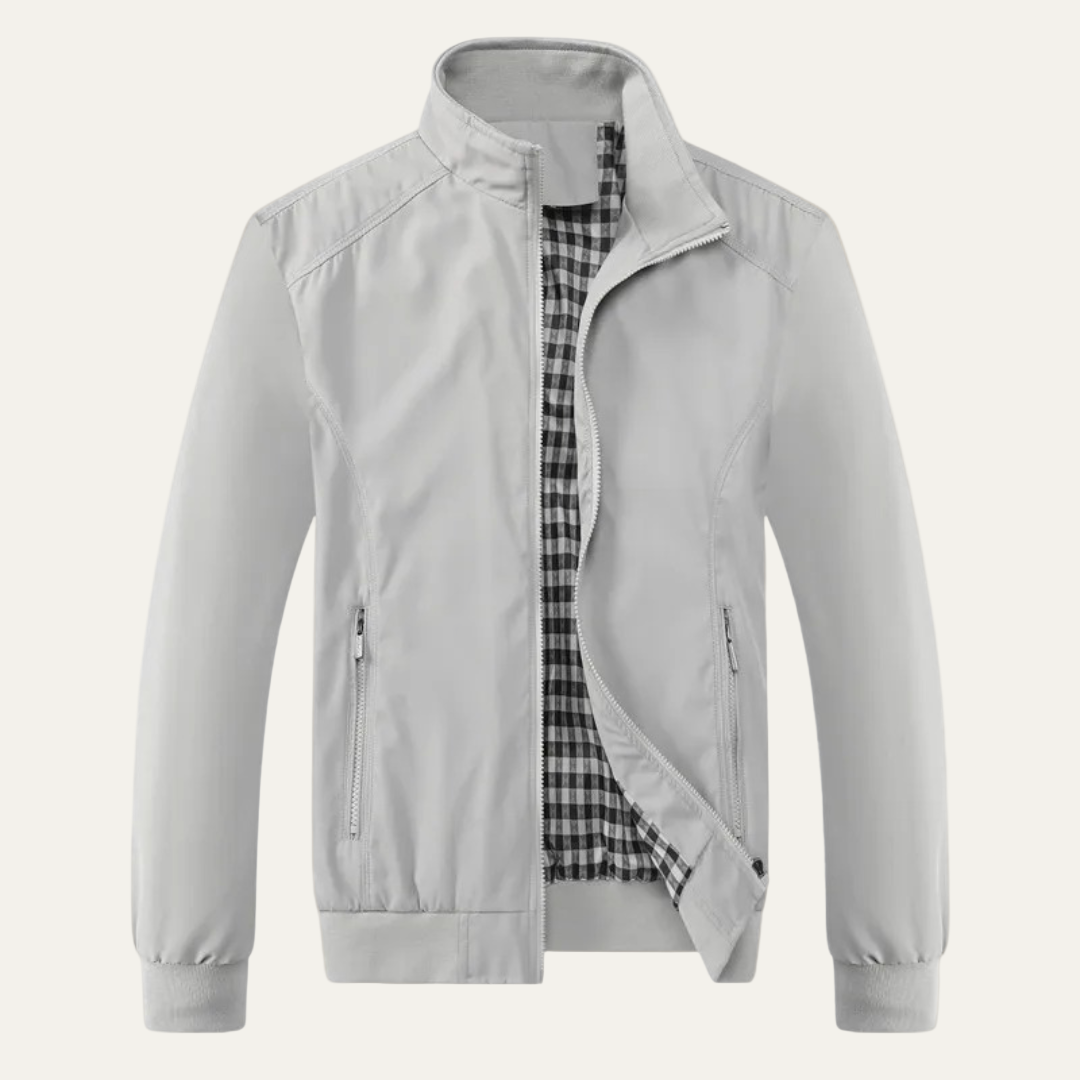 Men’s Lightweight Zip Front Bomber Windbreaker