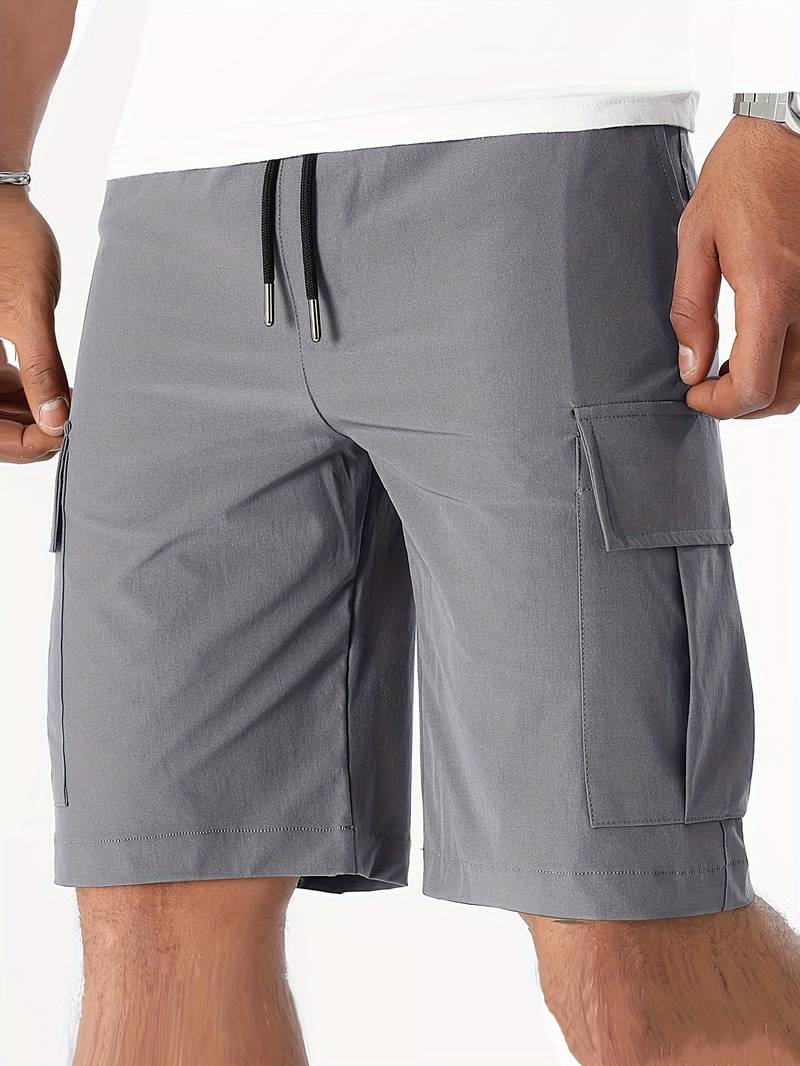Men's Ethan Cargo Shorts with Multiple Pockets
