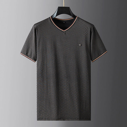 Classic Men's Round Neck T-Shirt - BritishElegance