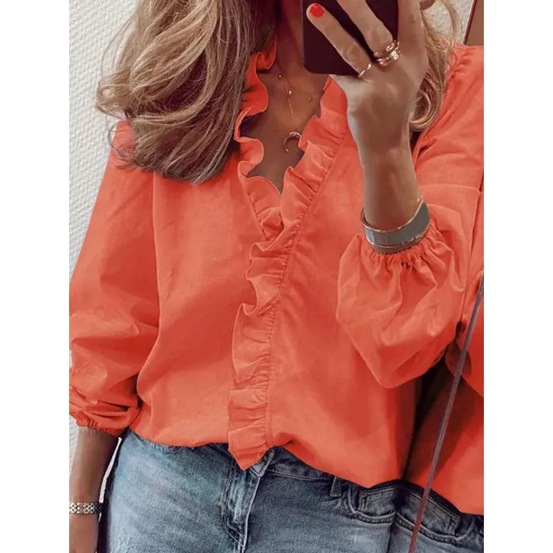 Ladies' Classic Fashionable Top with Stylish Pattern
