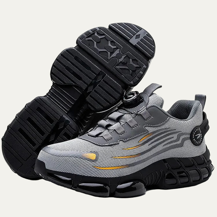 Men’s Futuristic Mesh Sneaker with Rotary Lacing System