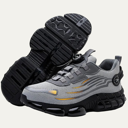 Men’s Futuristic Mesh Sneaker with Rotary Lacing System