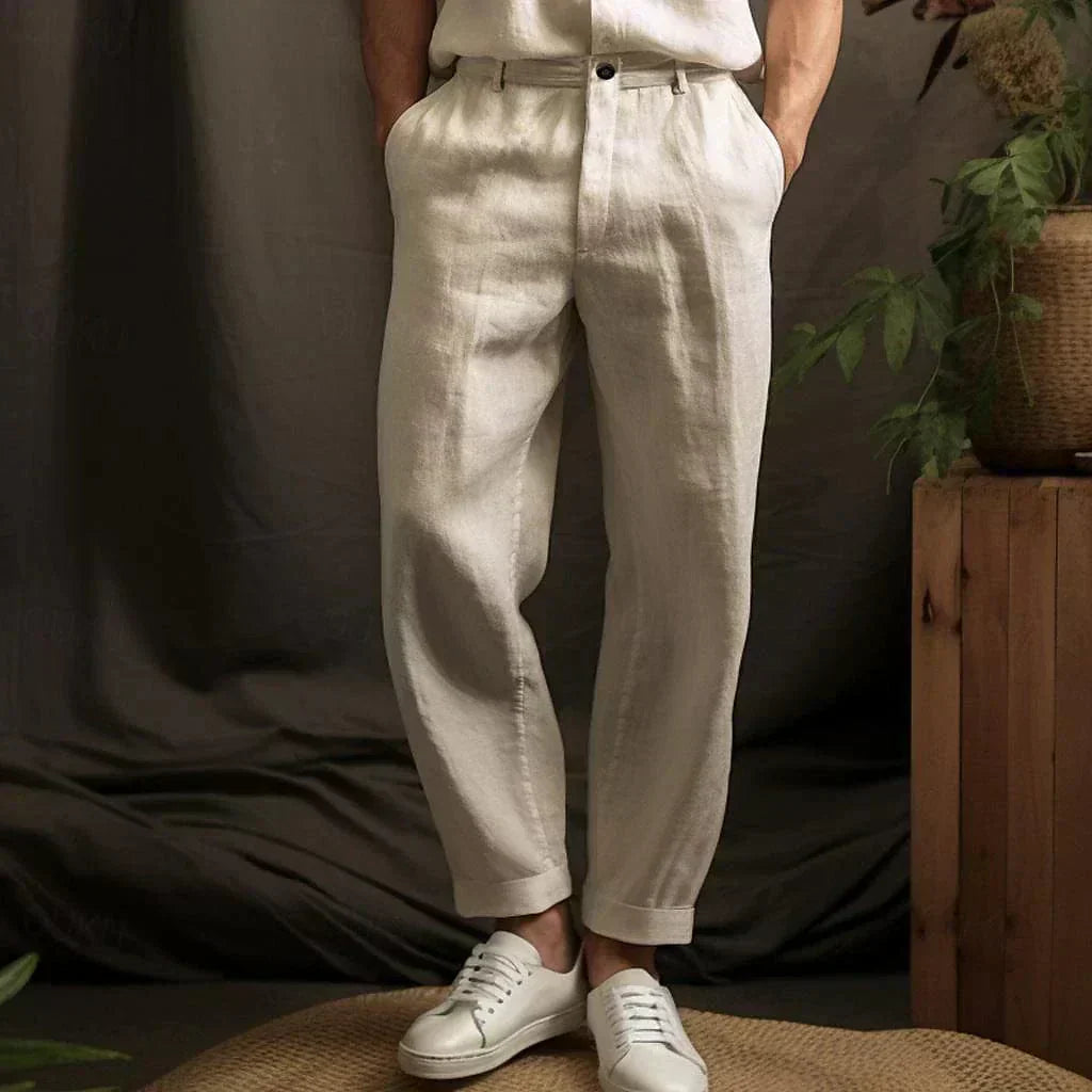 Comfortable Classic Linen Pants