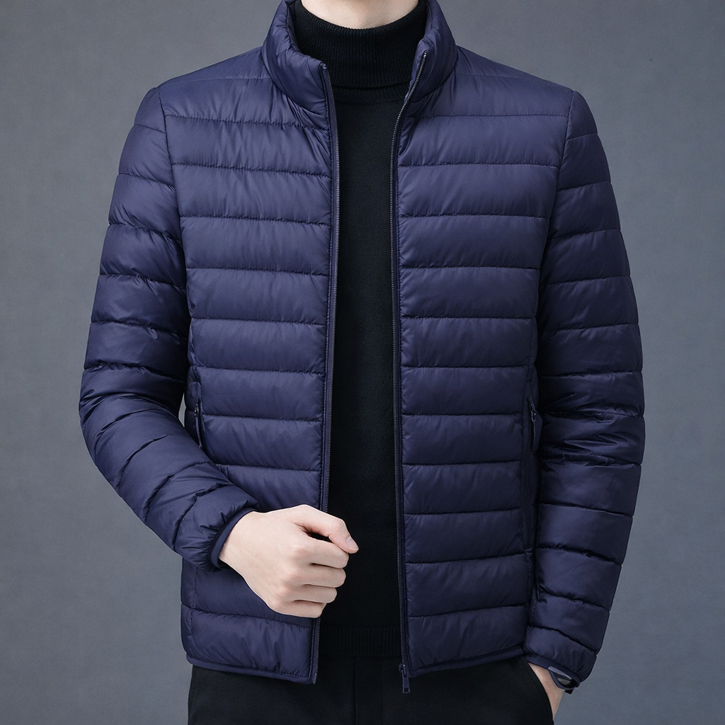 Men's Thin Waterproof Down Puffer Jacket