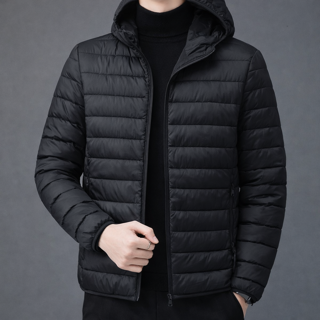 Men's Thin Waterproof Down Puffer Jacket