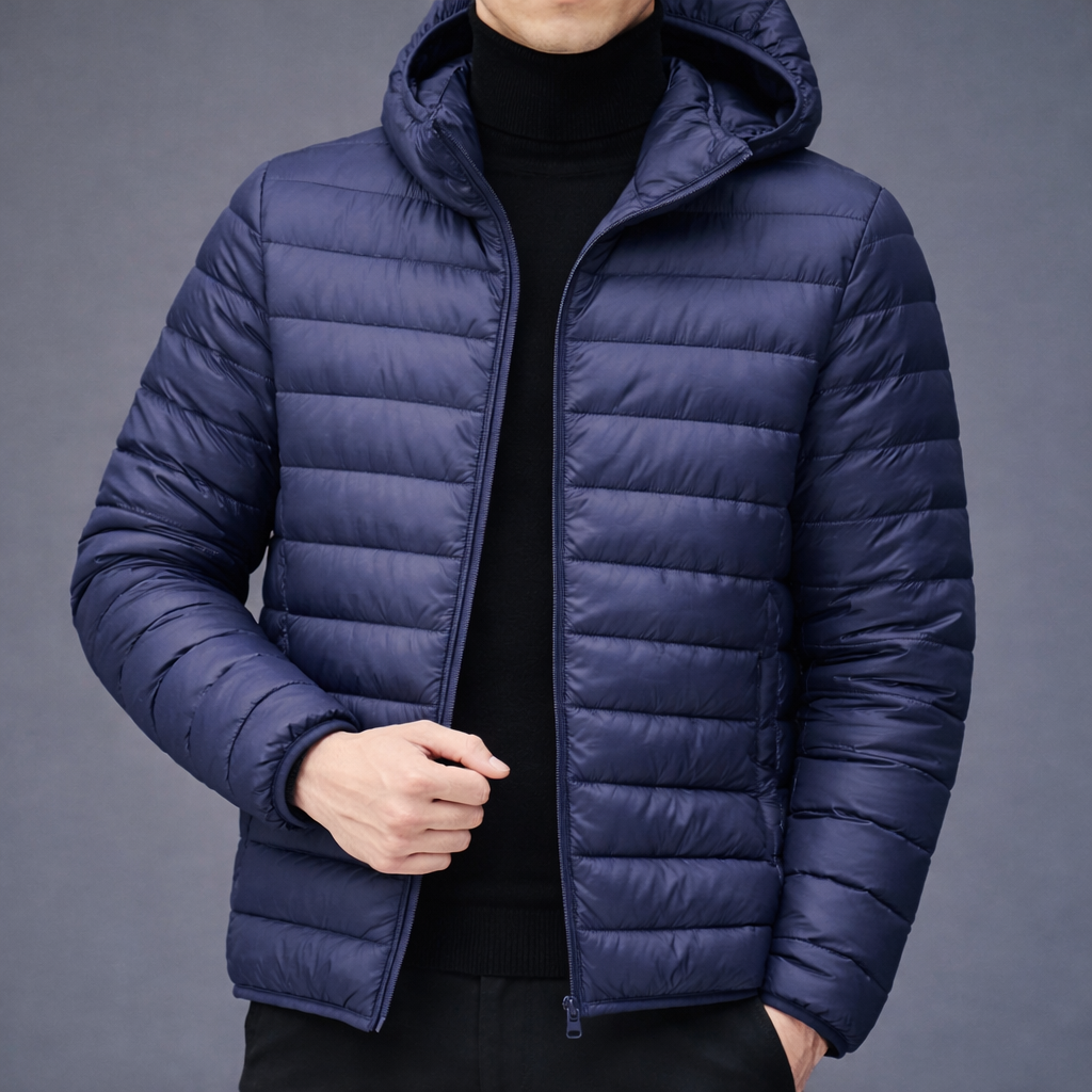 Men's Thin Waterproof Down Puffer Jacket