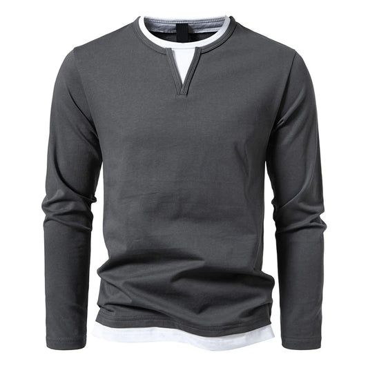 Classic Men's Slim Fit Casual Shirt - BritishElegance