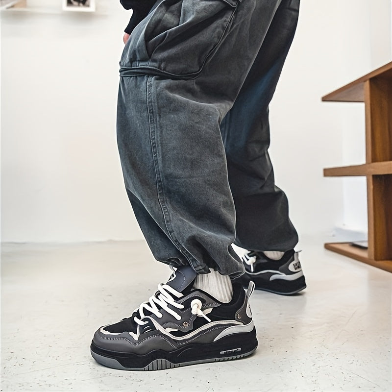 Stylish Men's Lace Up Winter Shoes - BritishElegance