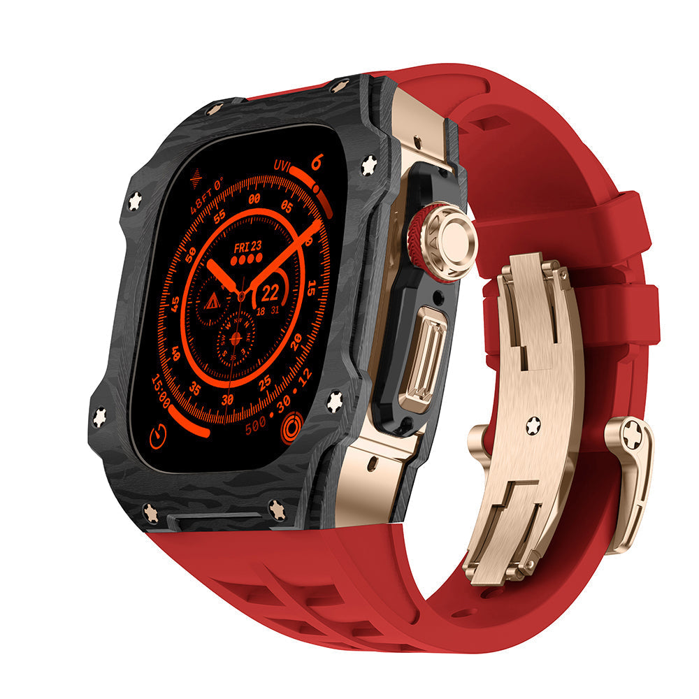Durable Carbon Fiber Apple Watch Ultra Case