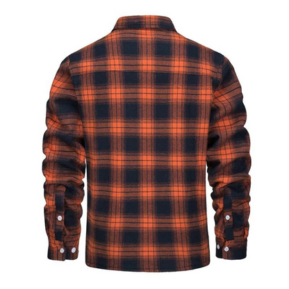 Checked Fleece-Lined Jacket - Lawson