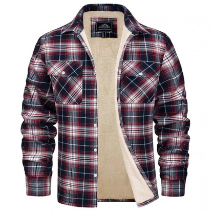 Checked Fleece-Lined Jacket - Lawson