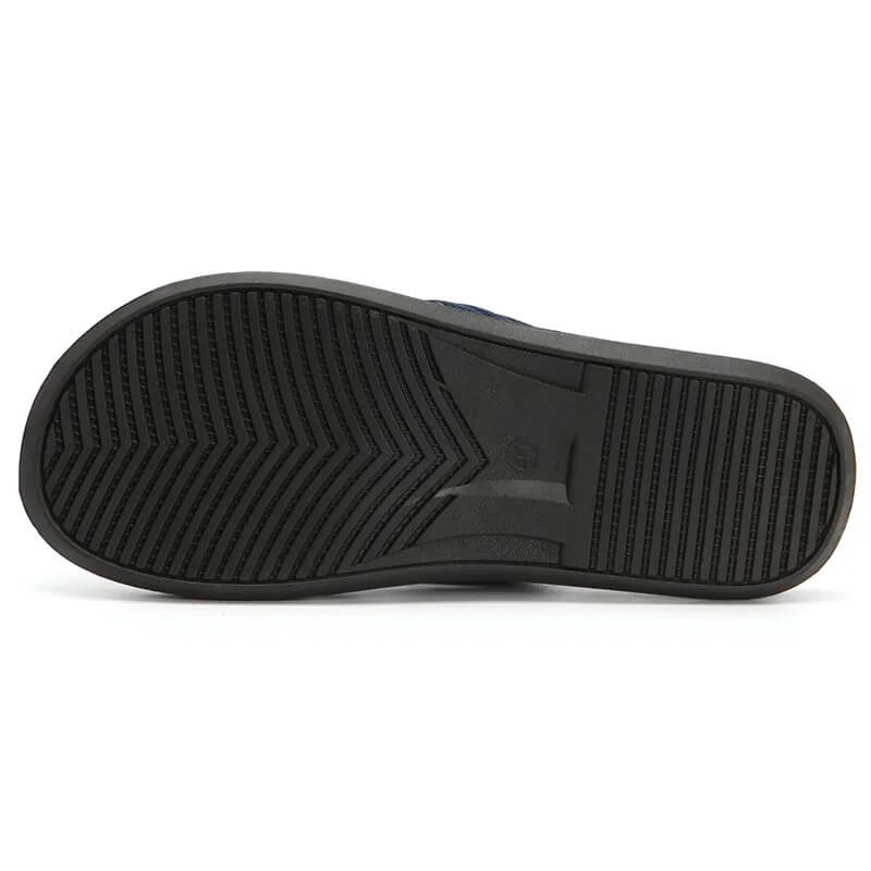 Massage Italian Flip Flops - Comfort Anti-Sweat Sandal Blue