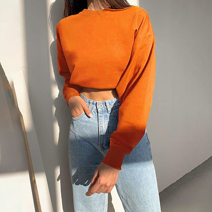 CiaranSweater I Cropped Long-Sleeve Sweater for Women