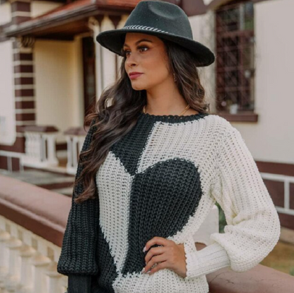Cindys gestrickter Pullover