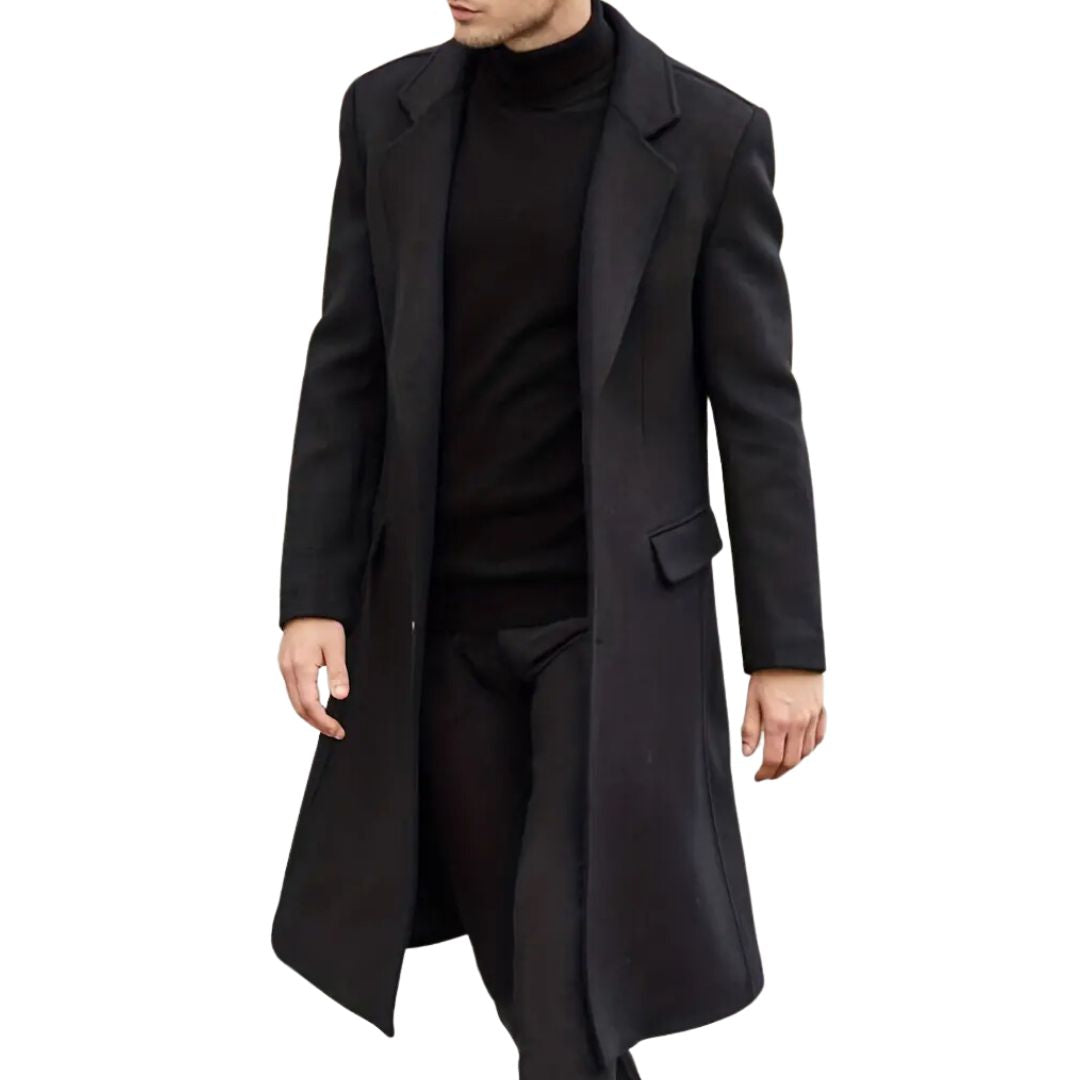 Classic Men's Trench Coat | Stylish & Functional