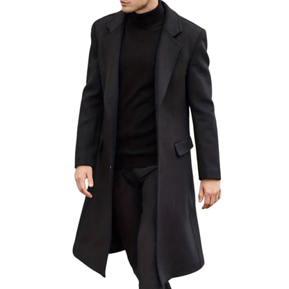 Classic Men's Trench Coat | Stylish & Functional