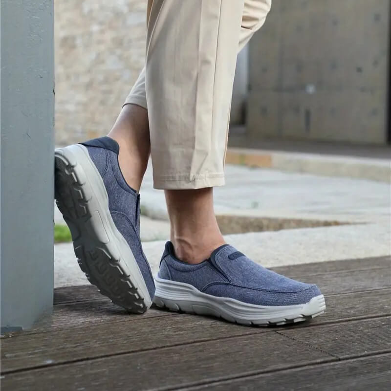 Classic - Comfort Orthopaedic Slip-on Blue
