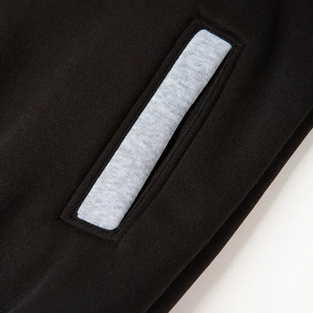 Classic Two-Tone Baseball Jacket