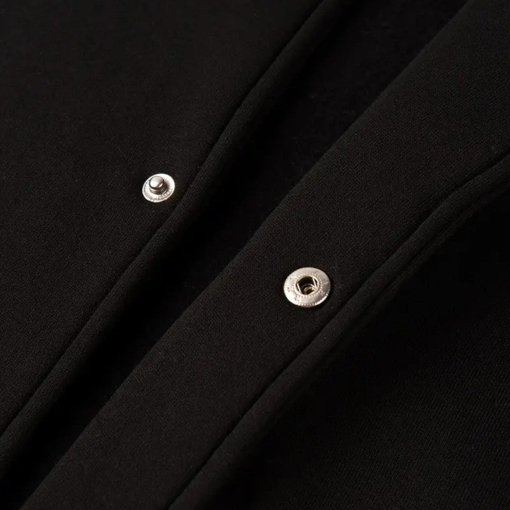 Classic Two-Tone Baseball Jacket