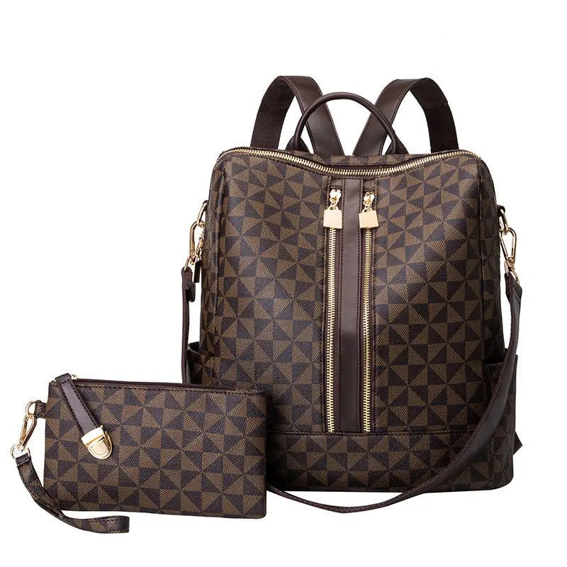 Averra | Stylish Convertible Backpack with Clutch – Water-Resistant, Spacious & Versatile