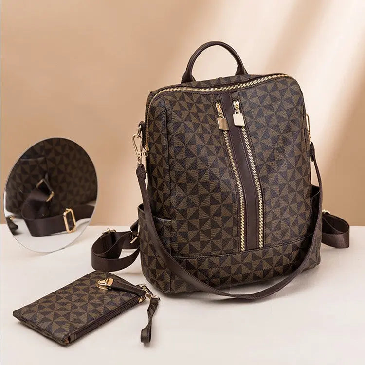 Averra | Stylish Convertible Backpack with Clutch – Water-Resistant, Spacious & Versatile