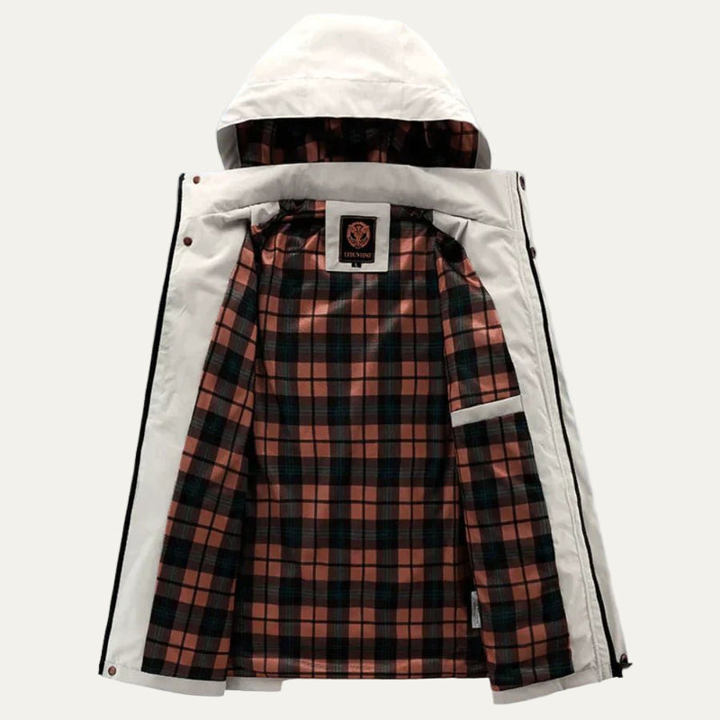 Men’s Multi Pocket Winter Parka with Hood