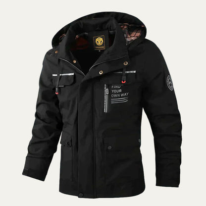 Men’s Multi Pocket Winter Parka with Hood