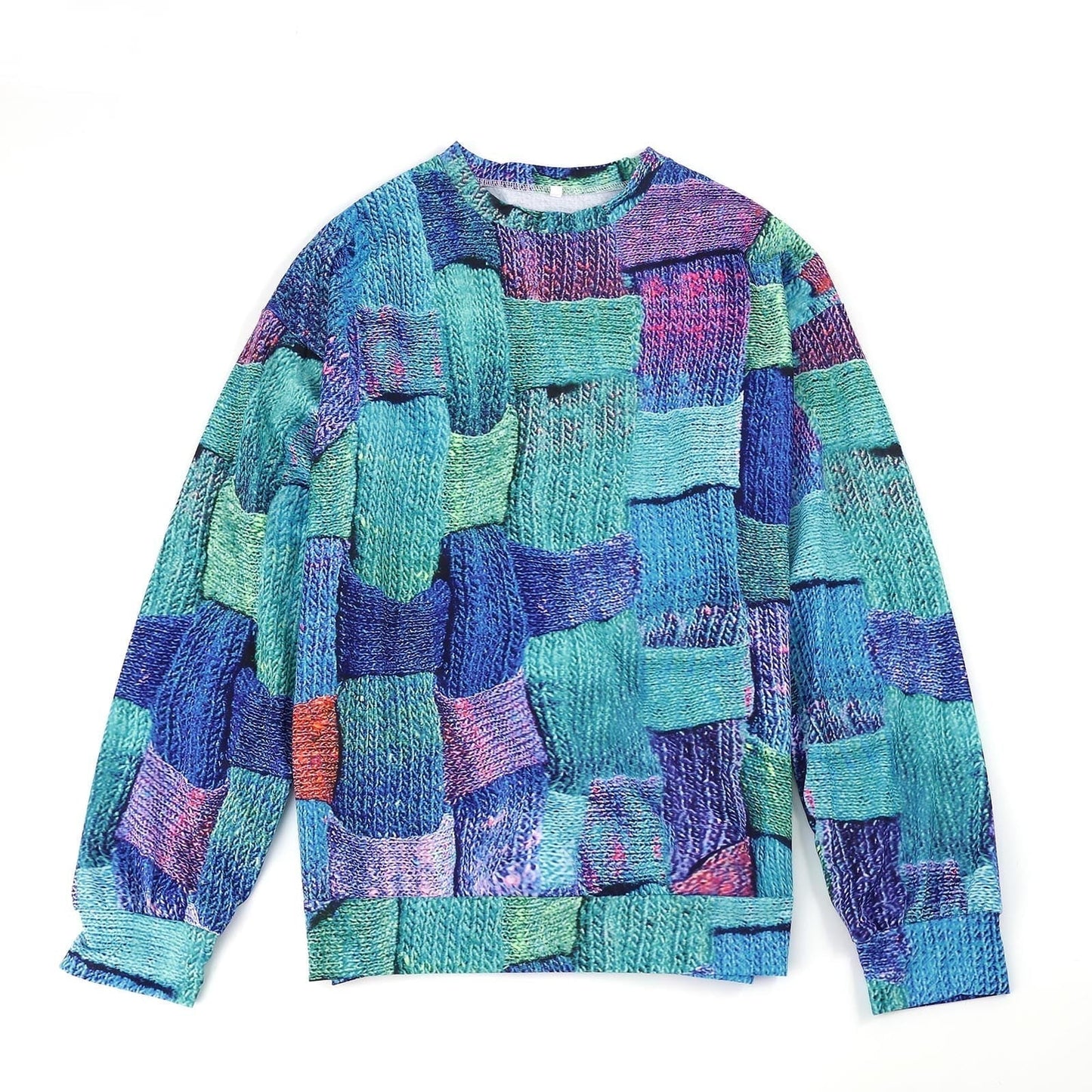 Colorful Sweatshirt with Unique Design - Vivelle