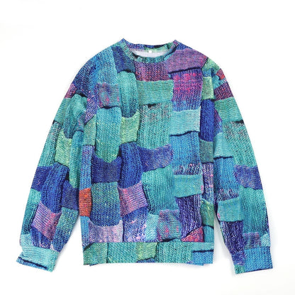 Colorful Sweatshirt with Unique Design - Vivelle