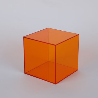 Clear Plastic Showcase Box for Figurines and Keepsakes
