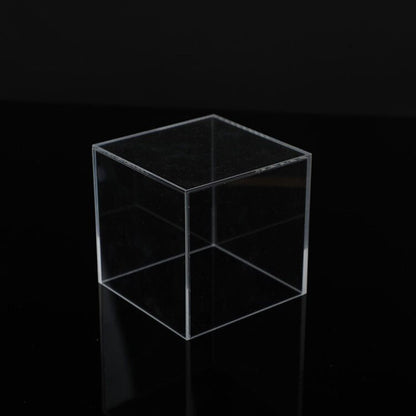 Clear Plastic Showcase Box for Figurines and Keepsakes