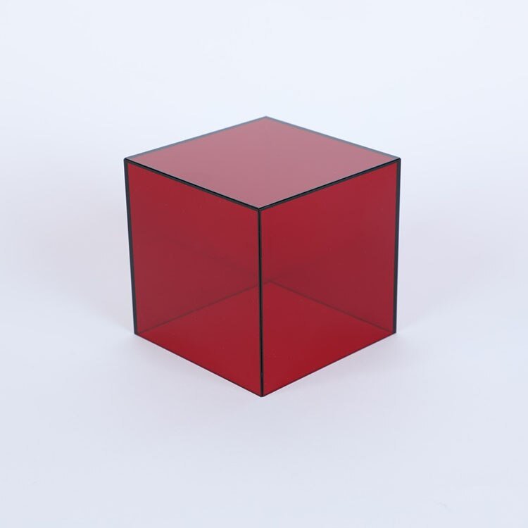 Clear Plastic Showcase Box for Figurines and Keepsakes