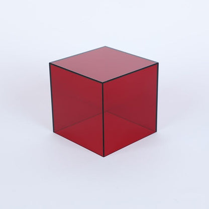 Clear Plastic Showcase Box for Figurines and Keepsakes