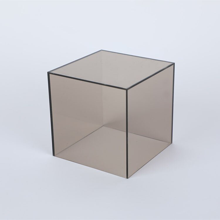 Clear Plastic Showcase Box for Figurines and Keepsakes