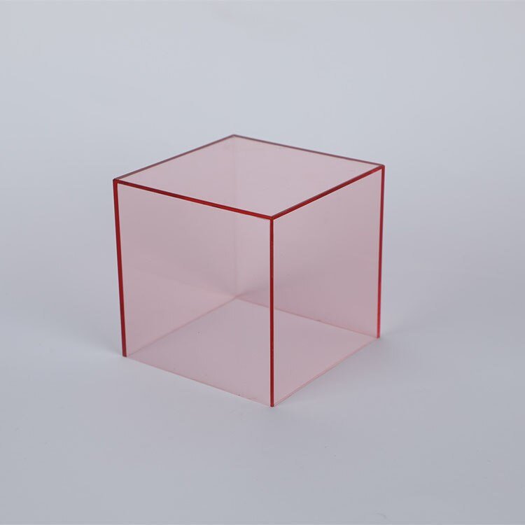 Clear Plastic Showcase Box for Figurines and Keepsakes