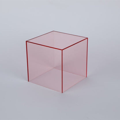 Clear Plastic Showcase Box for Figurines and Keepsakes