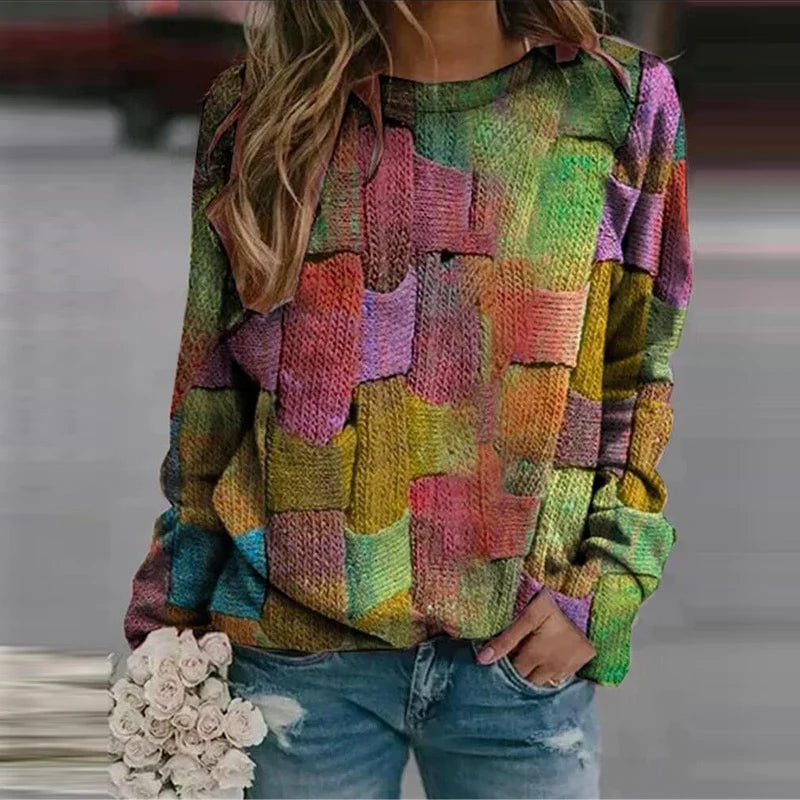 Colourful Women's Sweater - Ella