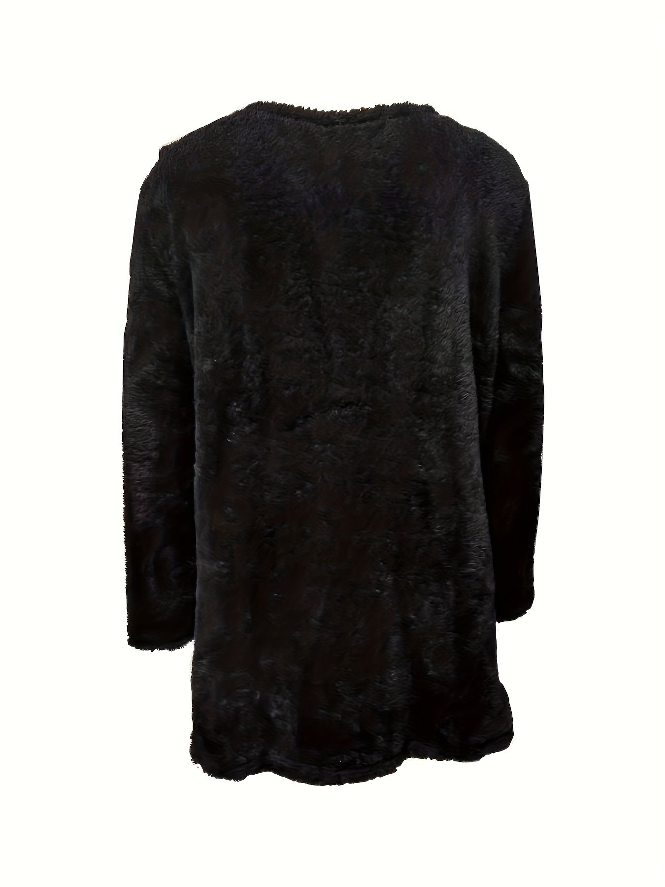 Comfortable Fleece Sweatshirt with Print - Luna