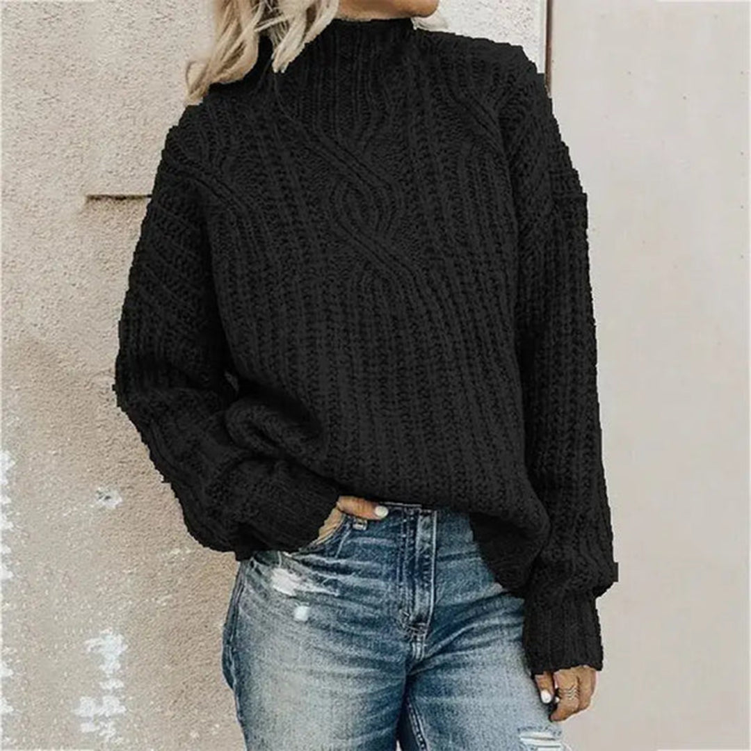 Comfortable Knitted Women's Jumper - Lily
