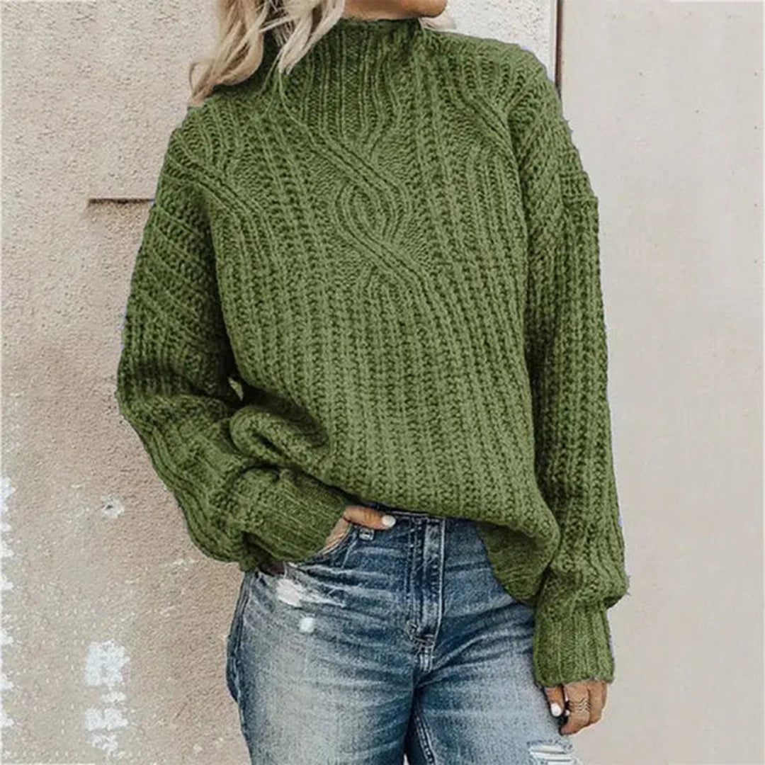 Comfortable Knitted Women's Jumper - Lily