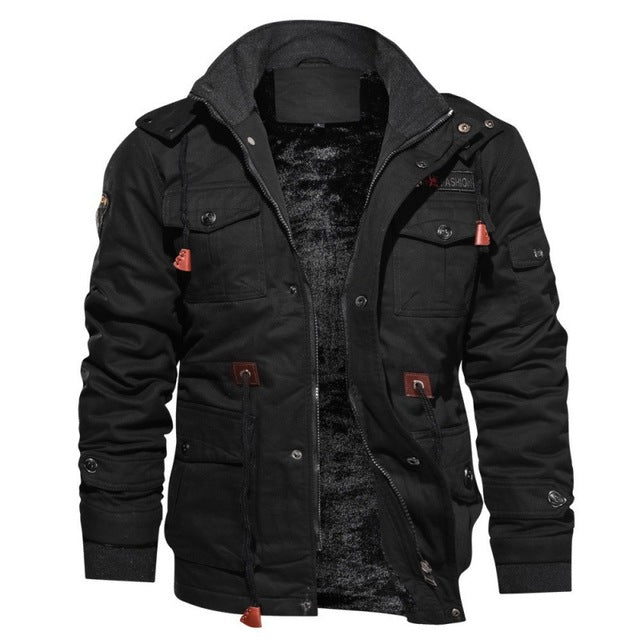 Comfortable Men's Winter Jacket - StormChaser
